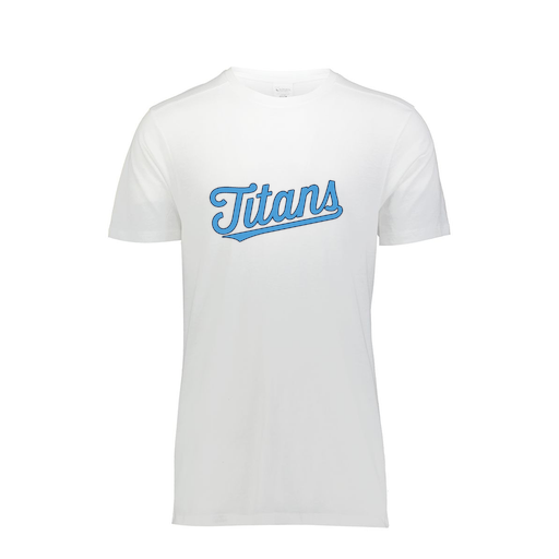 [FTSCUBWH-YS-LOGO2] Decker Youth Tri-Blend T-Shirt - Short Sleeve (Youth S, White, Logo 2)