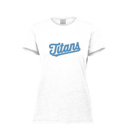[FTSCUBWH-FAXS-LOGO2] Decker Women's Tri-Blend T-Shirt - Short Sleeve (Female Adult XS, White, Logo 2)