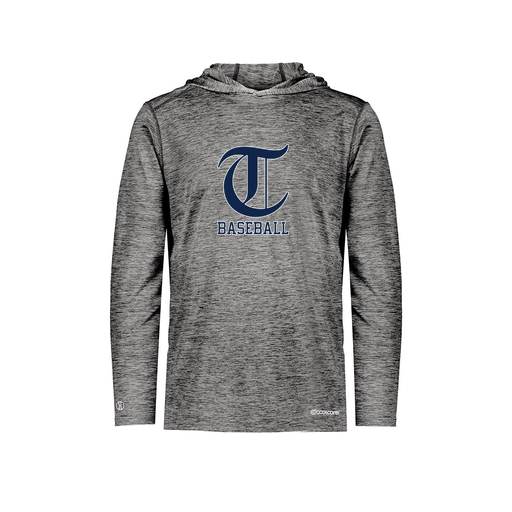 [FOLHCGBK-YS-LOGO1] Decker Youth Charge Hoodie (Youth S, Black, Logo 1)