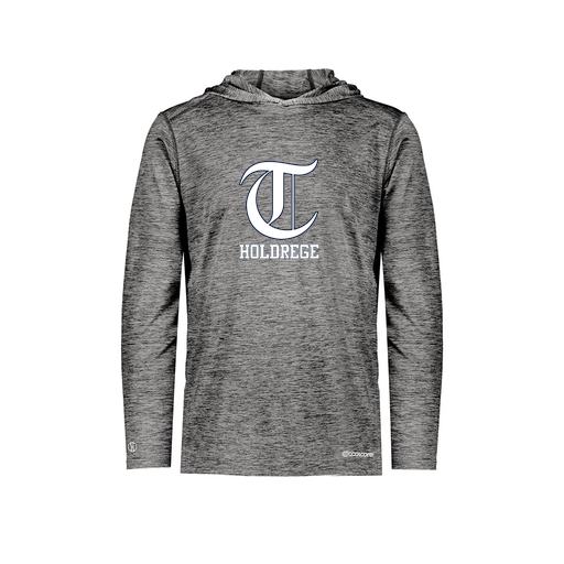 [FOLHCGBK-YS-LOGO3] Decker Youth Charge Hoodie (Youth S, Black, Logo 3)