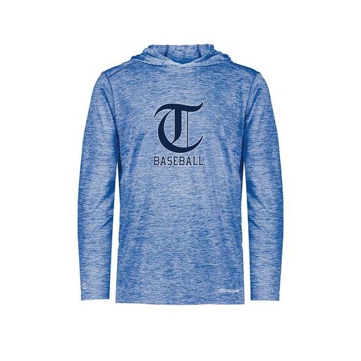 [FOLHCGRY-YS-LOGO1] Decker Youth Charge Hoodie (Youth S, Royal, Logo 1)